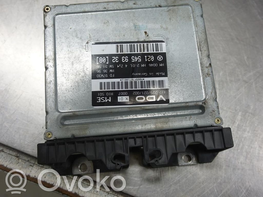Mercedes-Benz C W202 Injection control unit/module 