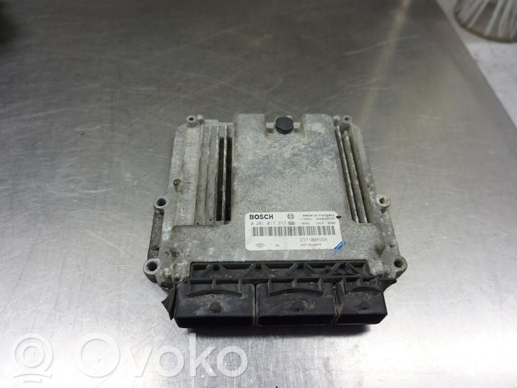 Unidad de control/módulo de la inyección   237101487R,N034210,0281017977