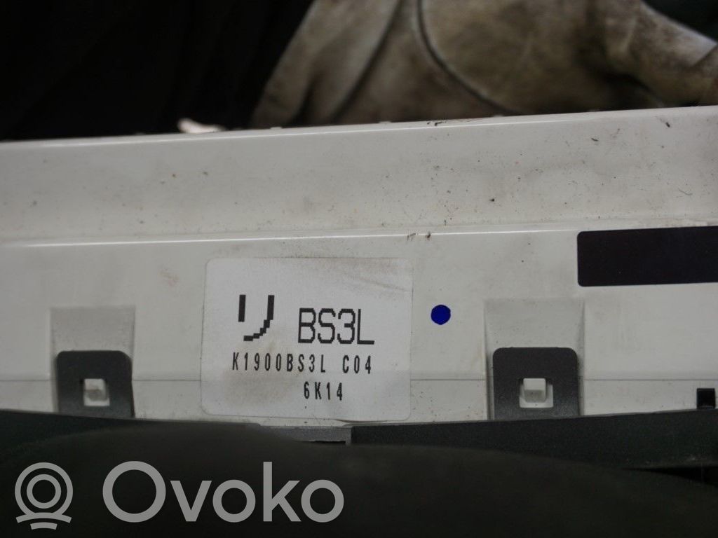 Climate control unit   BS3L61190D,N023253