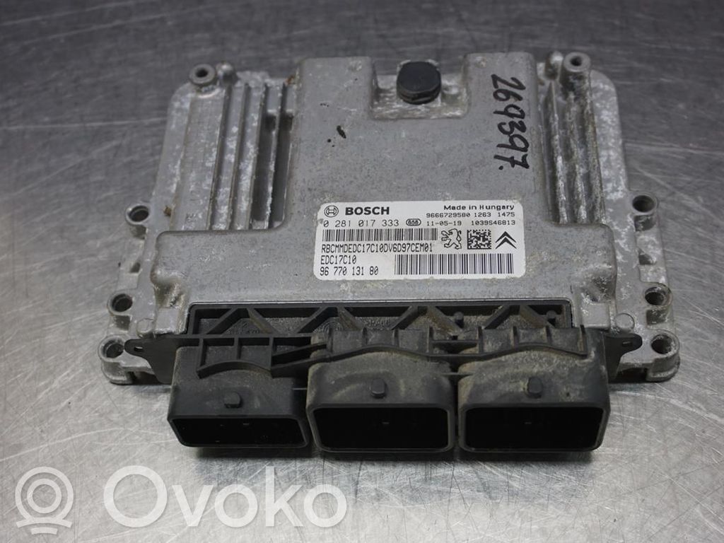 Peugeot 207 Unitate/modul comandă injecție 