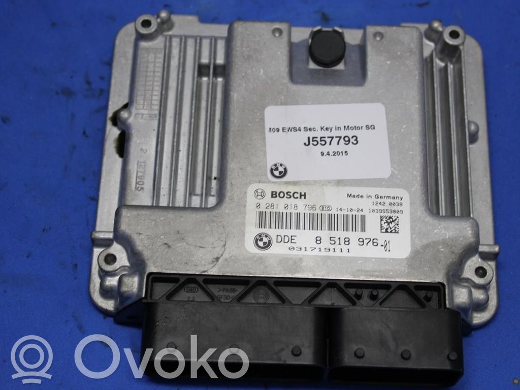 BMW 3 F30 F35 F31 Injection control unit/module 