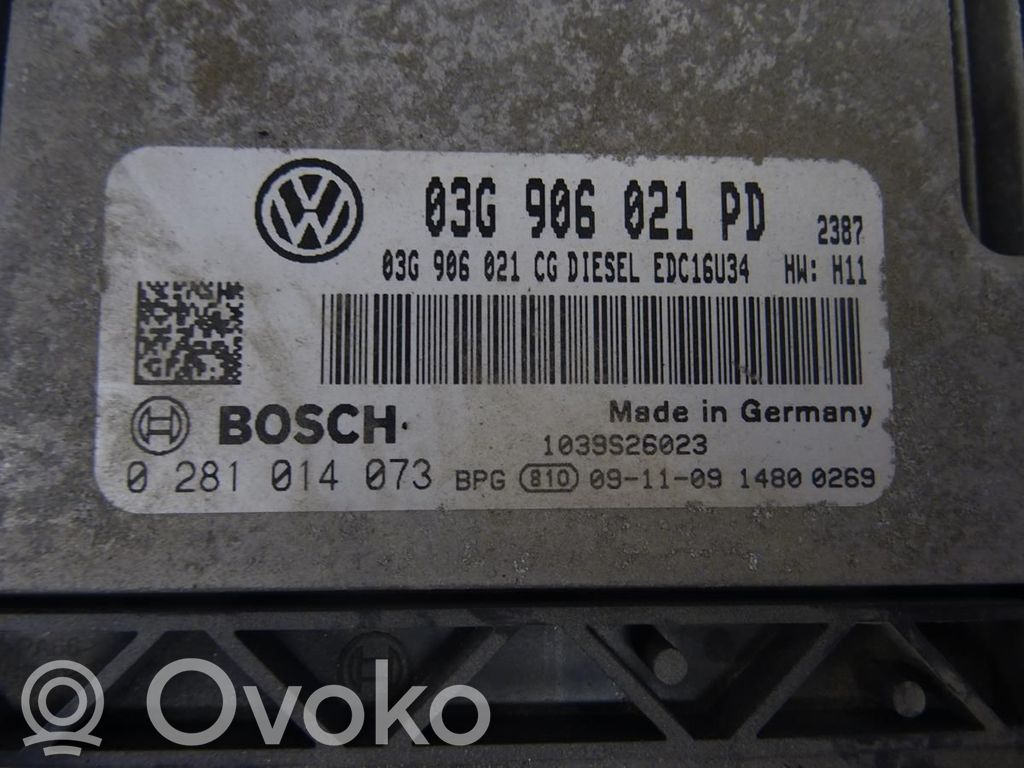 Volkswagen Caddy Unitate/modul comandă injecție 