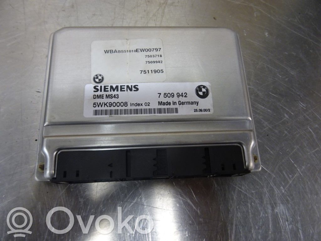 Unité de commande / module d'injection   5WK90008,185278,DMEMS43