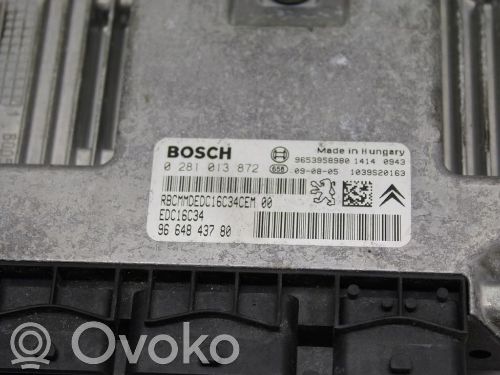 Injection control unit/module   1940CC,185298,0281012619