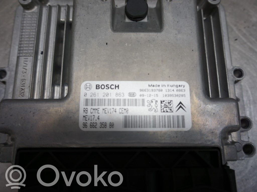 Peugeot 207 Injection control unit/module 