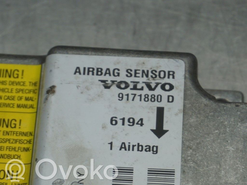 Volvo S70  V70  V70 XC Airbag control unit/module 