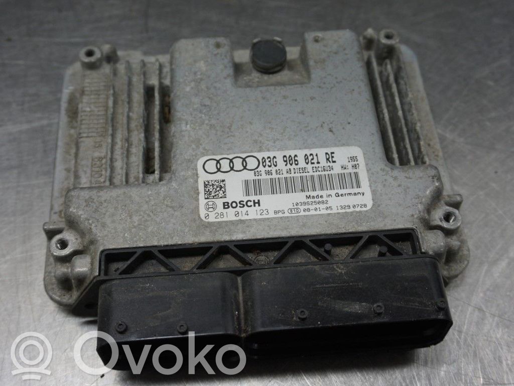 Audi A3 S3 8P Unité de commande / module d'injection 