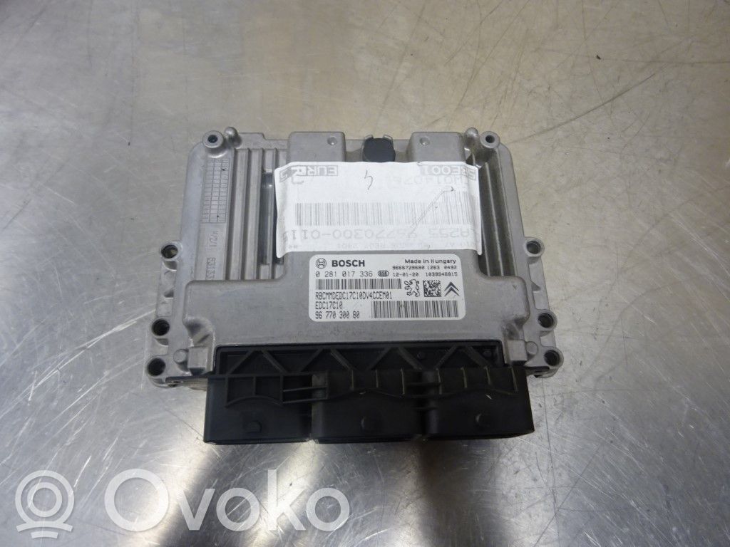 Unité de commande / module d'injection   224796,0281017336