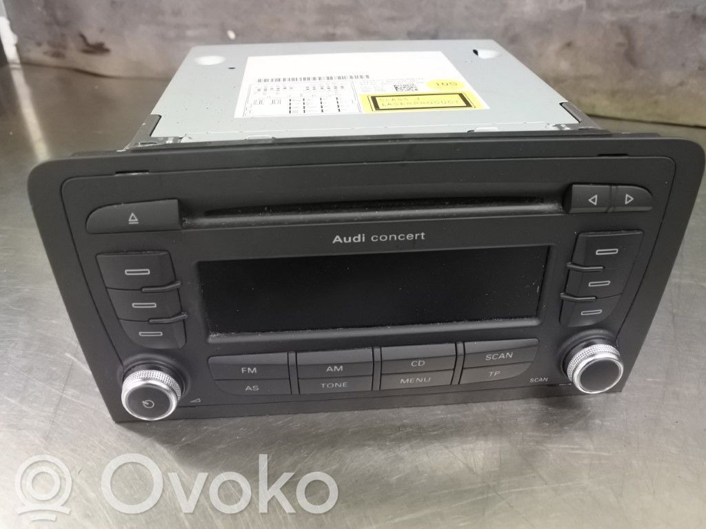 Audi A3 S3 8P Unitate principală radio/CD/DVD/GPS 
