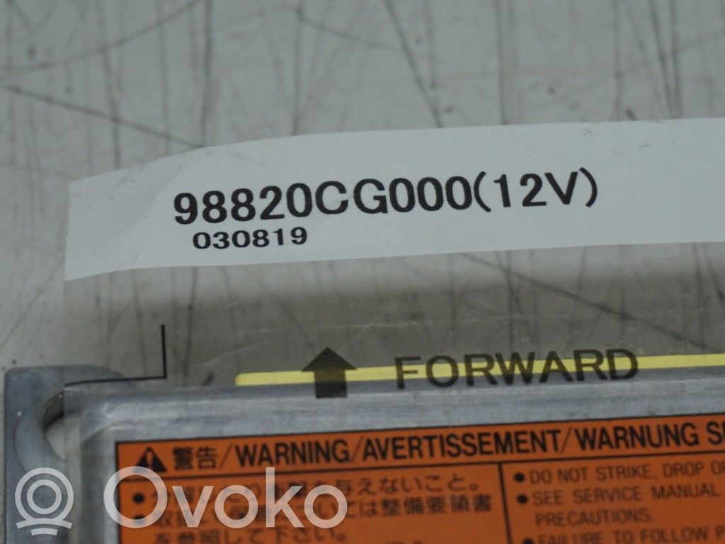 Airbag control unit/module   232559,98820CG000