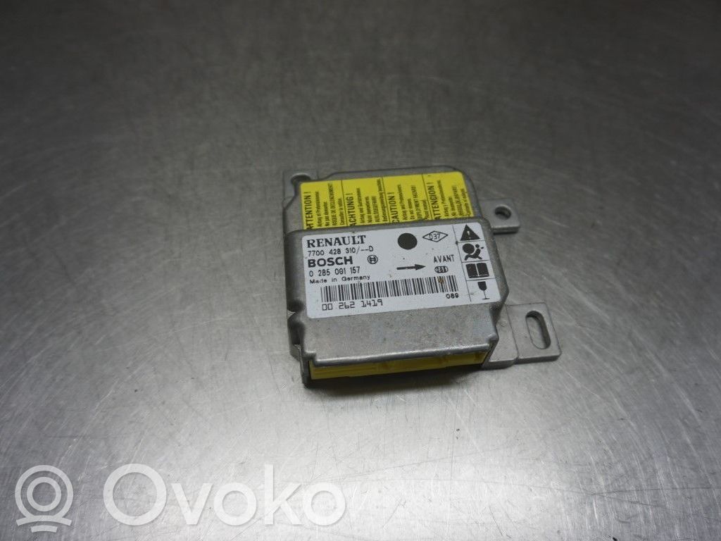 Renault Clio II Sterownik / Moduł Airbag 