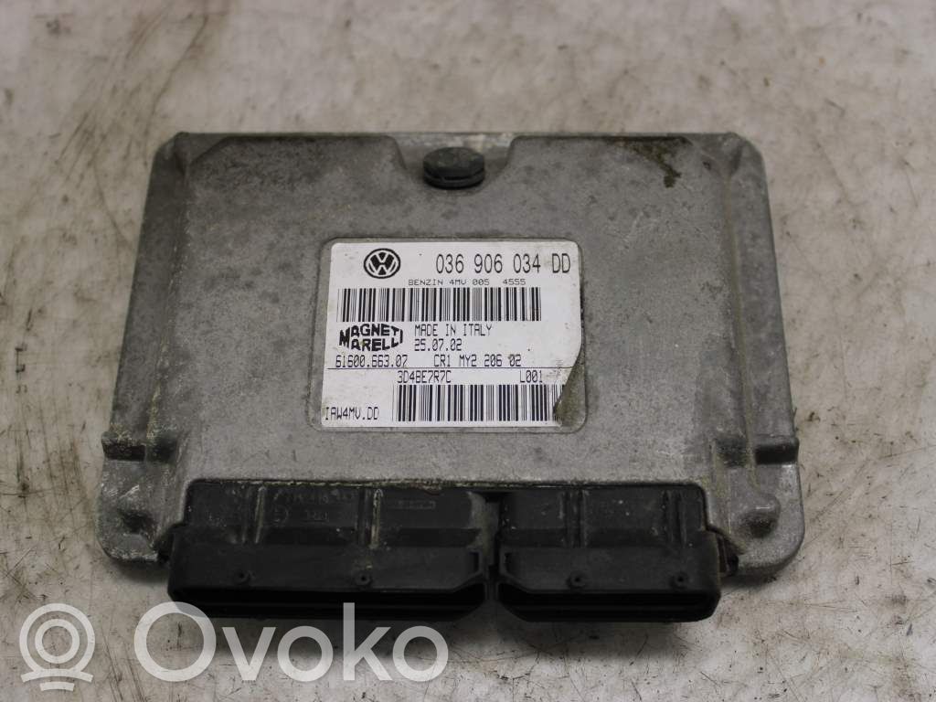 Volkswagen Polo Ruiskutuksen ohjainlaite/moduuli 