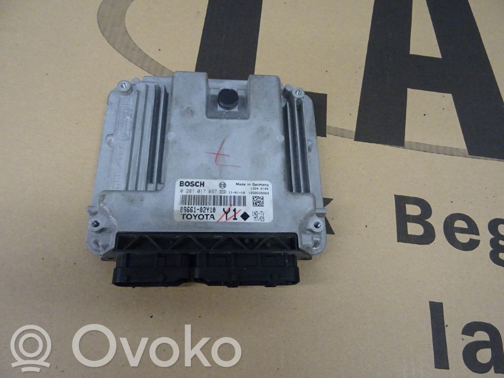 Toyota Auris 150 Injection control unit/module 