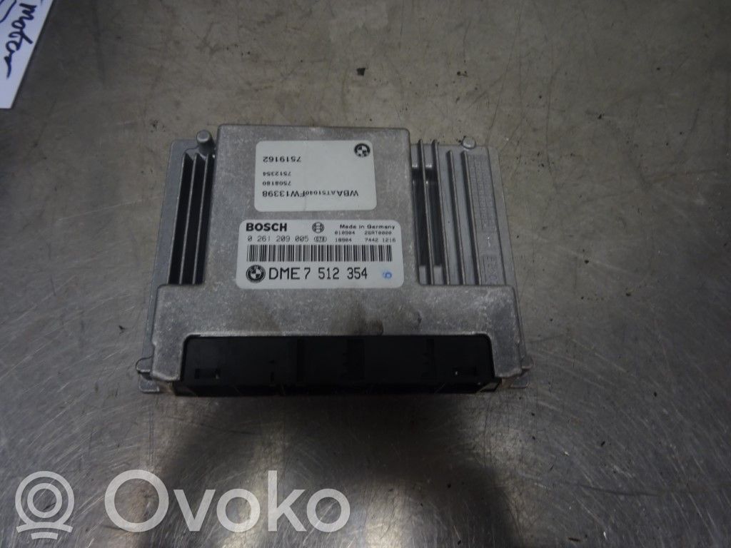 BMW 3 E46 Unitate/modul comandă injecție 