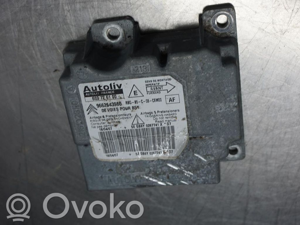 Airbag control unit/module   654635,N037841,603726100