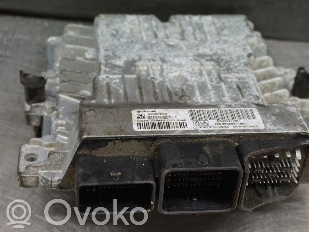 Unité de commande / module d'injection   9804127280,N019694