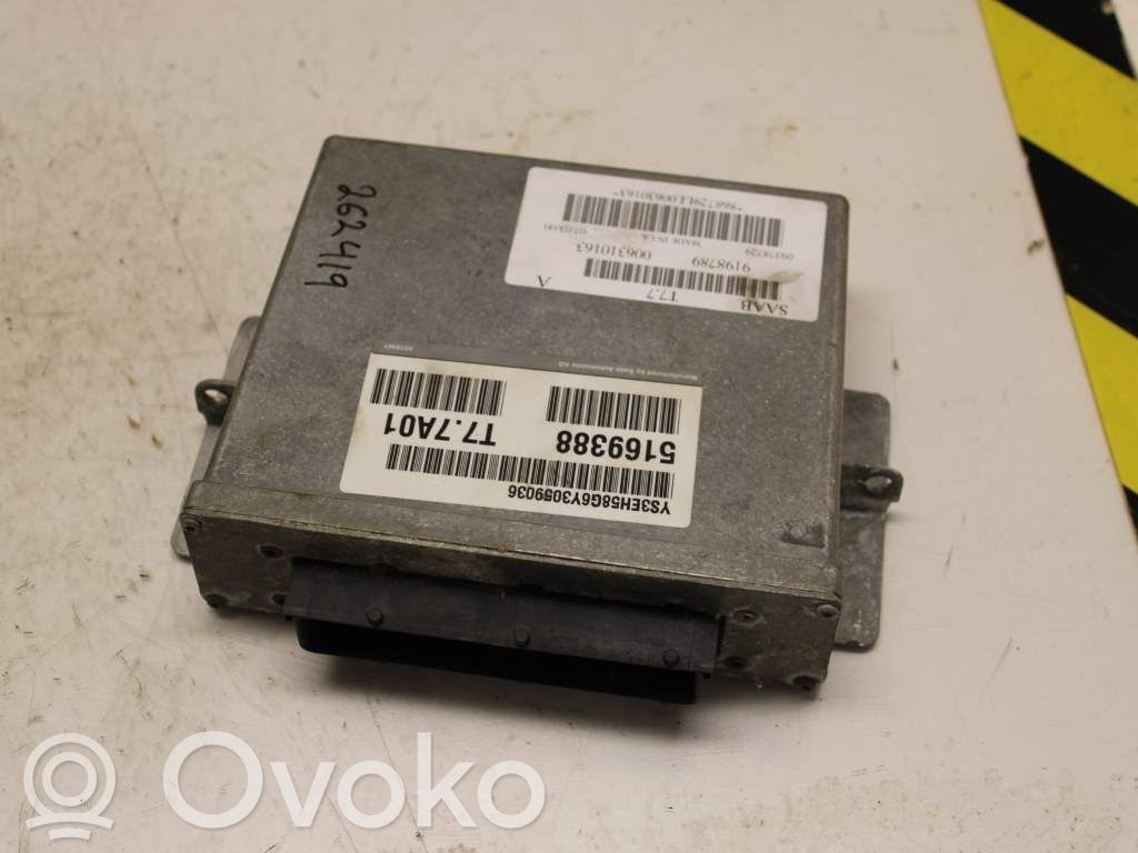 Saab 9-5 Įpurškimo valdymo blokas 