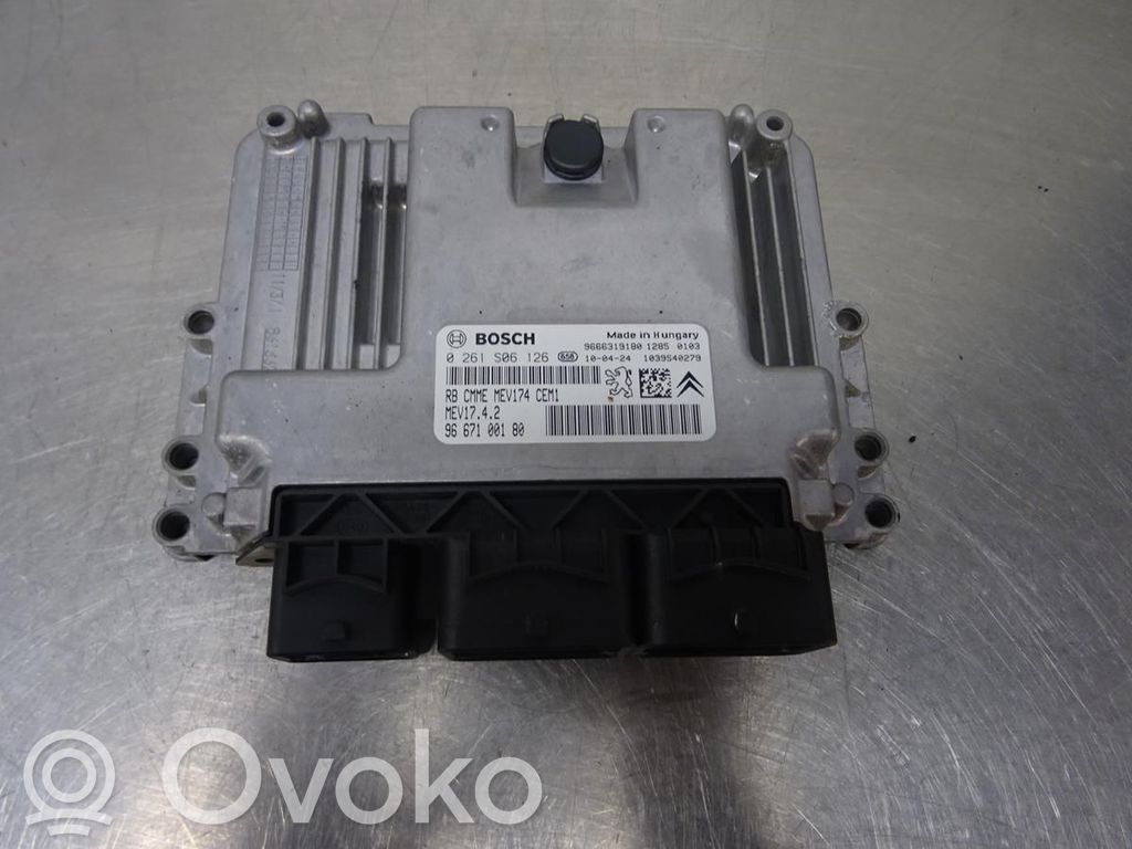 Citroen C3 Picasso Injection control unit/module 