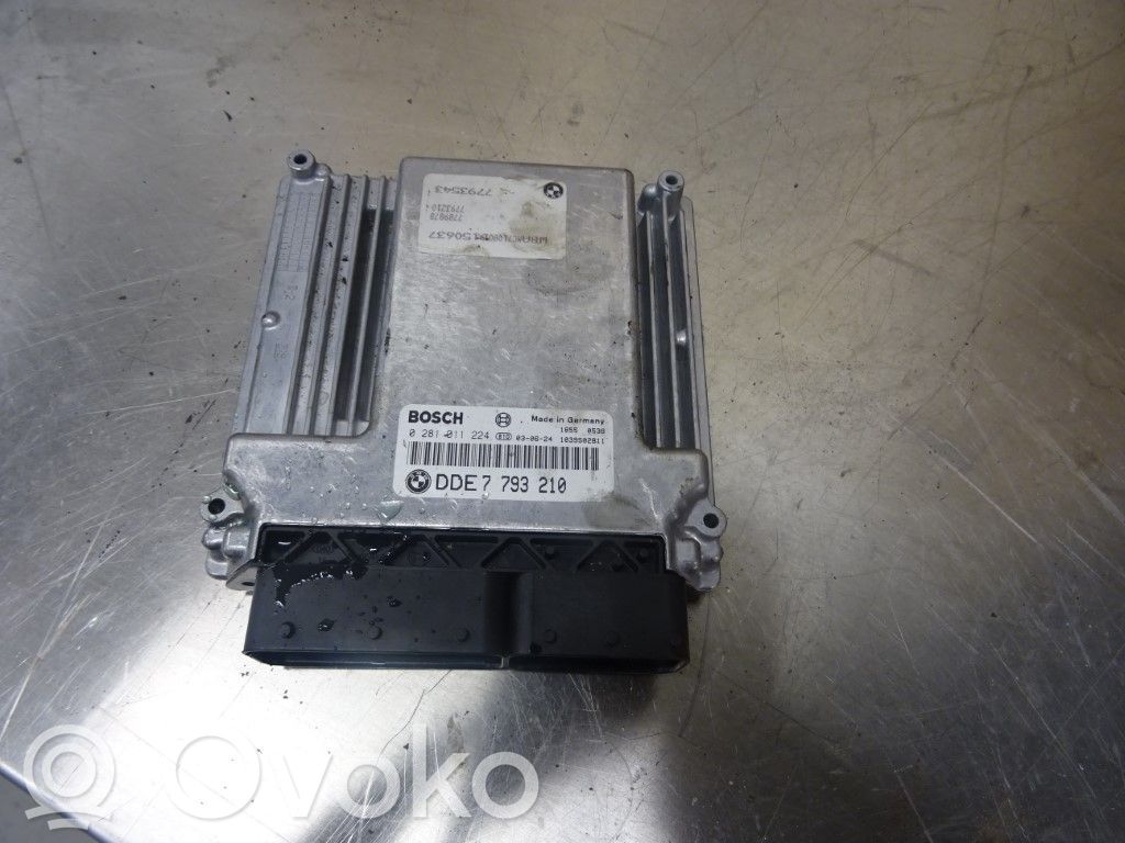 BMW 5 E60 E61 Injection control unit/module 