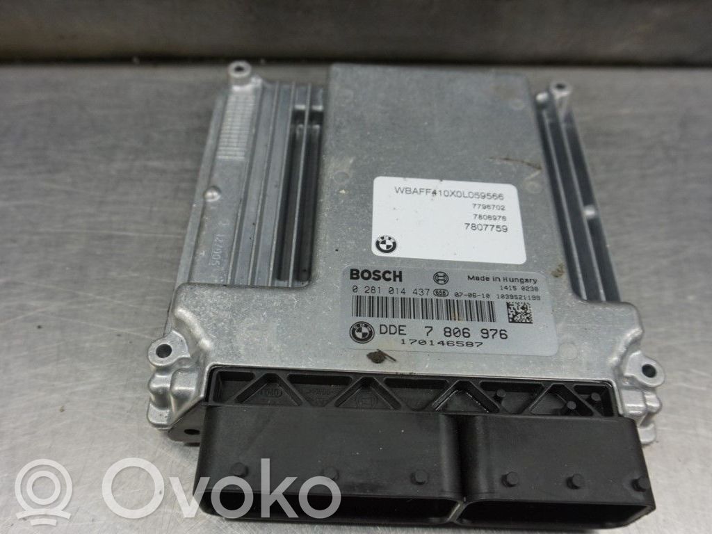 BMW X5 E70 Unidad de control/módulo de la inyección 
