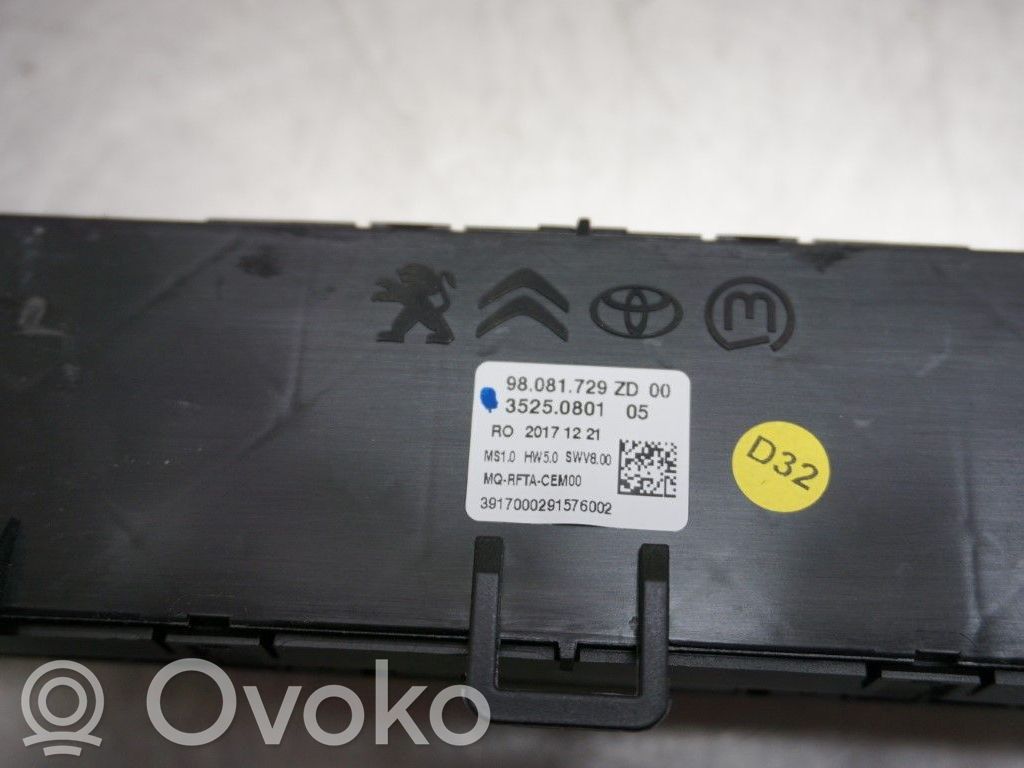 Toyota Proace Unidad de control climatización 