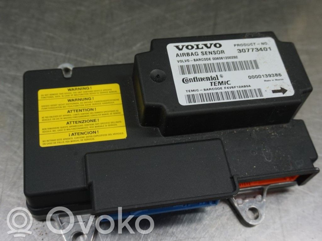 Volvo S40 Airbag control unit/module 