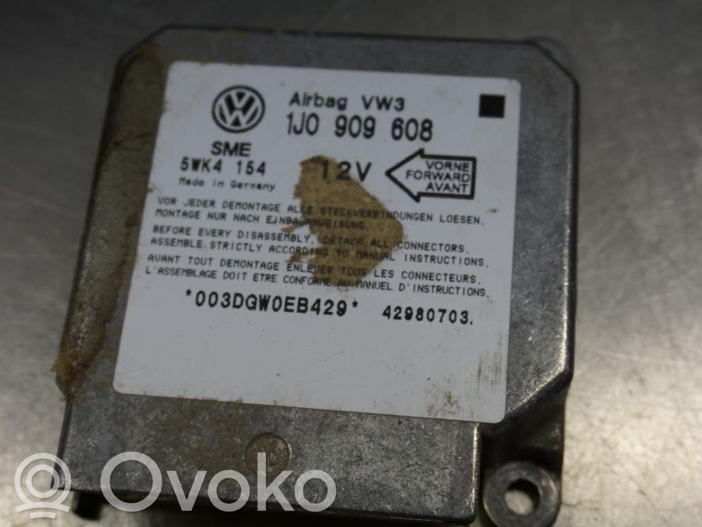Skoda Octavia Mk1 (1U) Sterownik / Moduł Airbag 