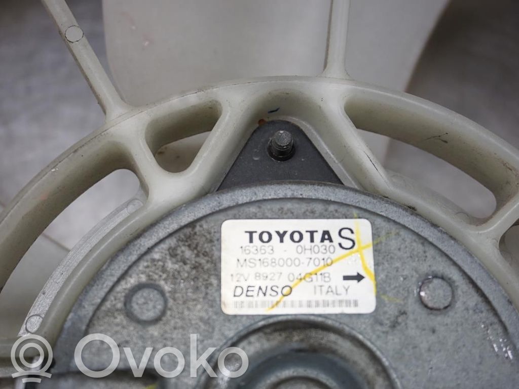 Toyota Corolla E120 E130 Elektryczny wentylator chłodnicy 