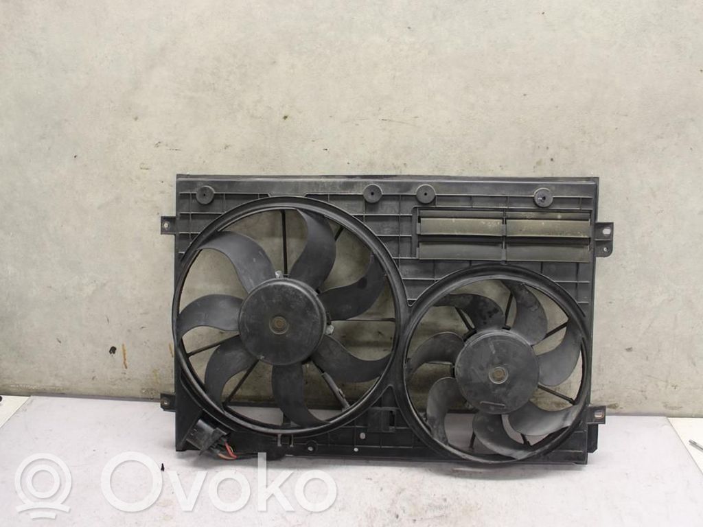 Skoda Superb B6 (3T) Convogliatore ventilatore raffreddamento del radiatore