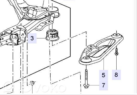 Saab 9-5 Other under body part 