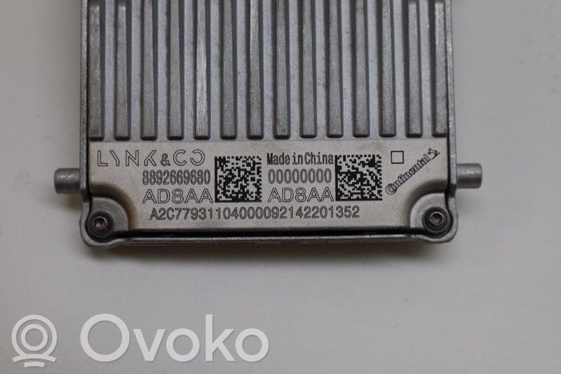 Lynk & co 01 Windshield/windscreen camera 