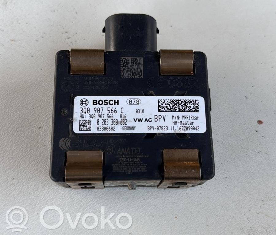 Sensor de radar Distronic   3Q0907566C,0203300682