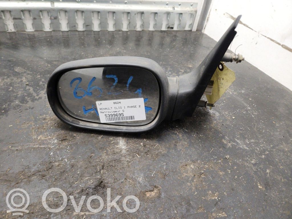 Renault Clio I Manualne lusterko boczne drzwi przednich 