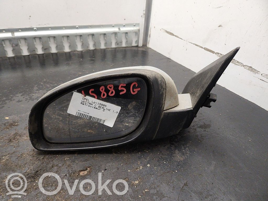 Opel Vectra C Manualne lusterko boczne drzwi przednich 