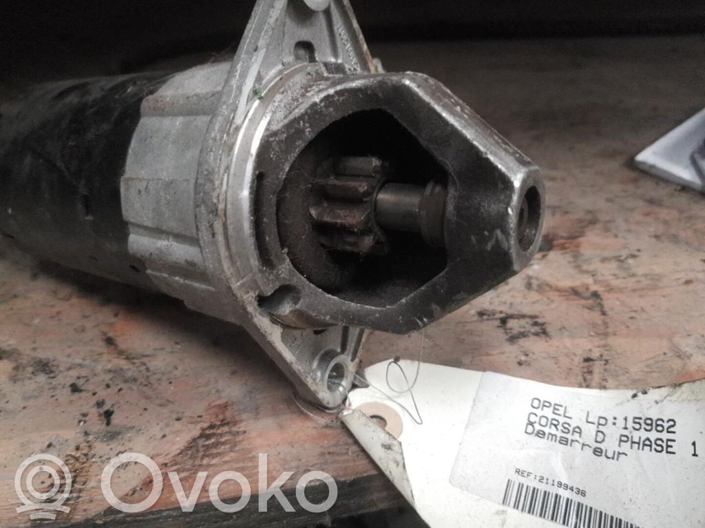 Opel Corsa D Starteris 
