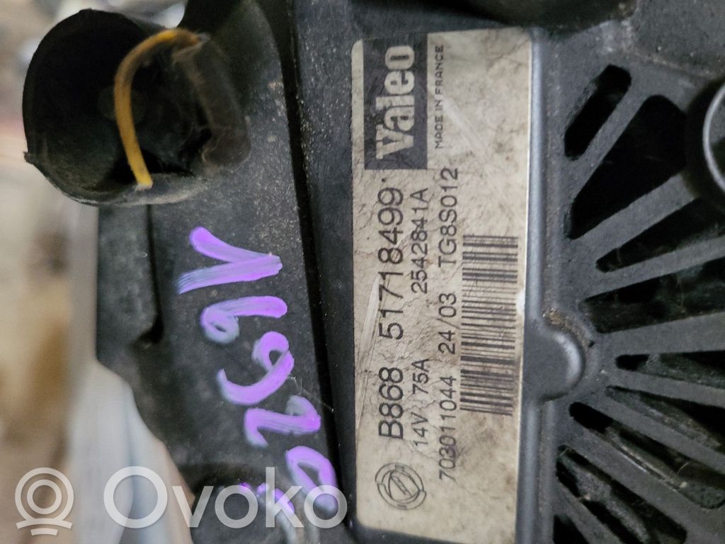 Lancia Ypsilon Ģenerators 