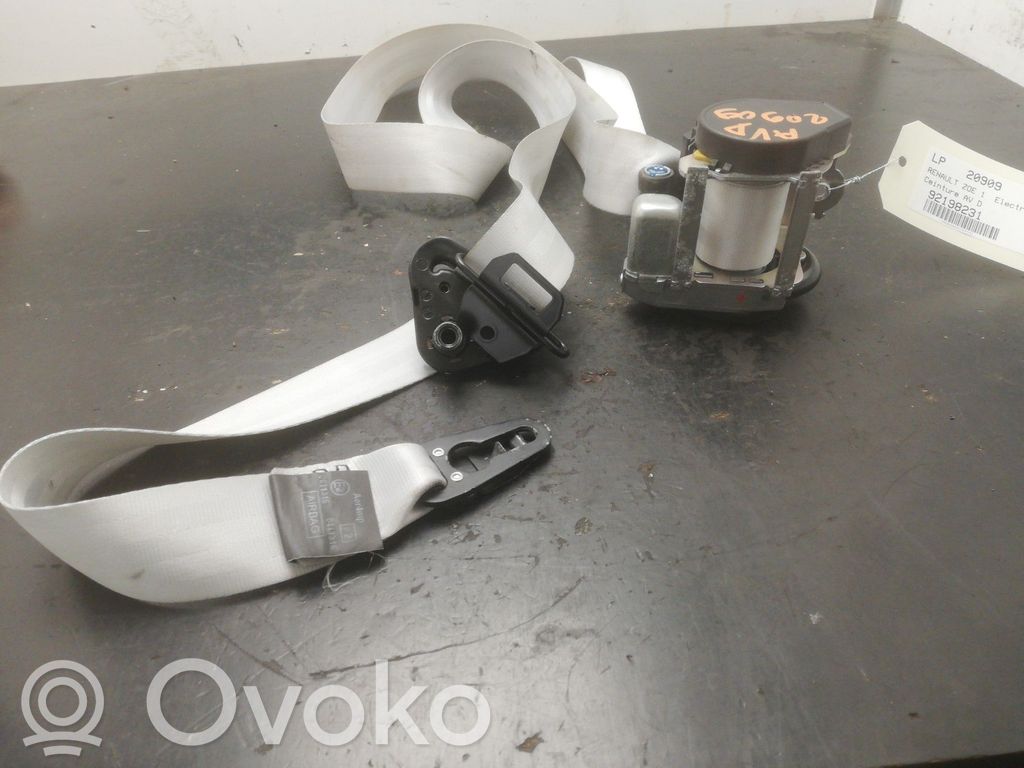 Renault Zoe Cinturón delantero 