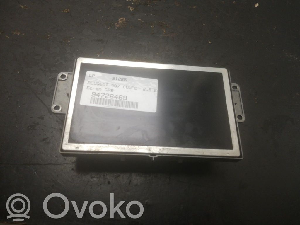 Peugeot 407 Screen/display/small screen 