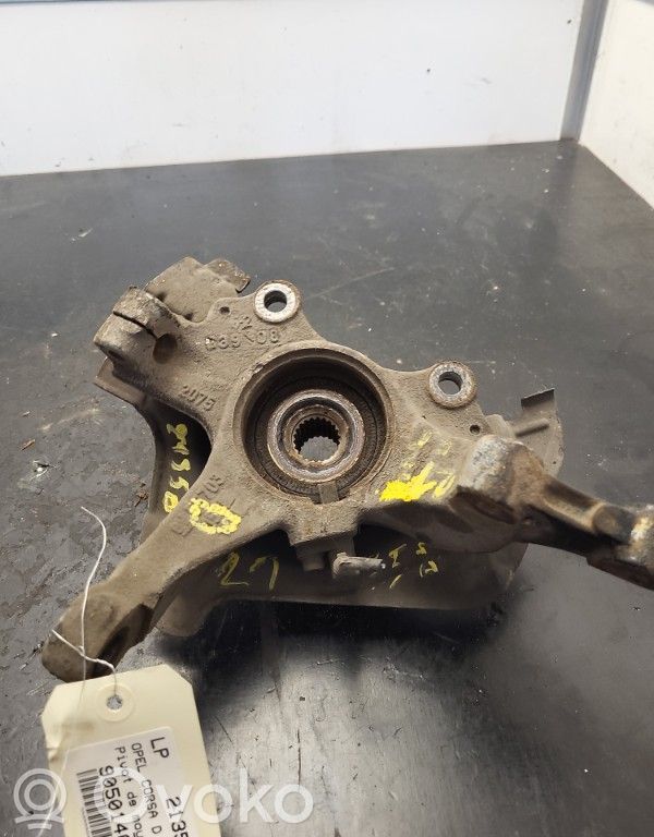 Opel Corsa D Mangueta de dirección de rueda delantera 