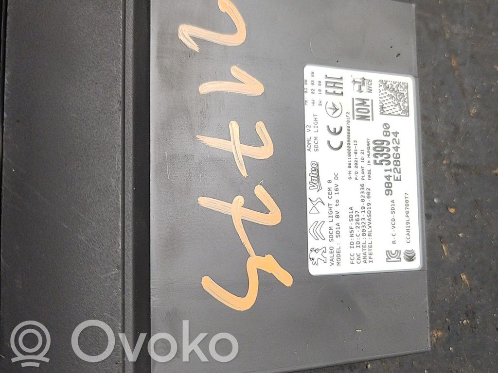 Engine control unit/module   9841539980