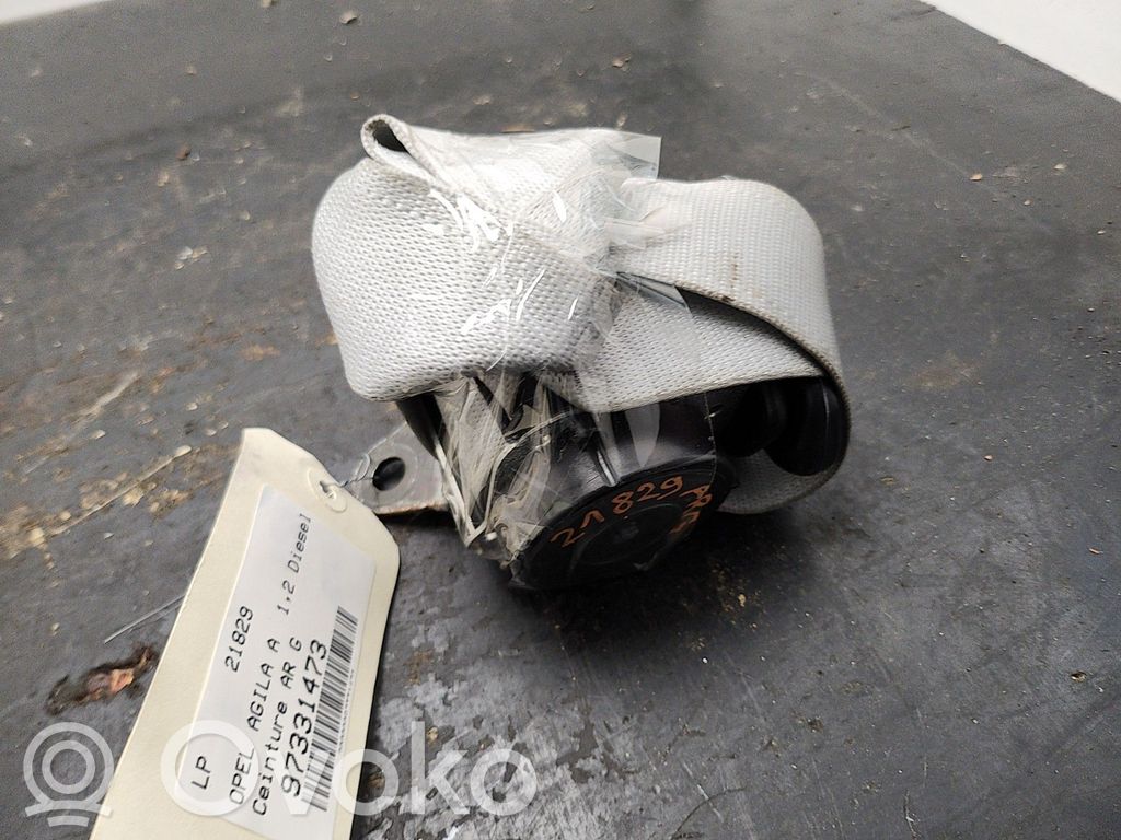 Cinturón trasero   9215022