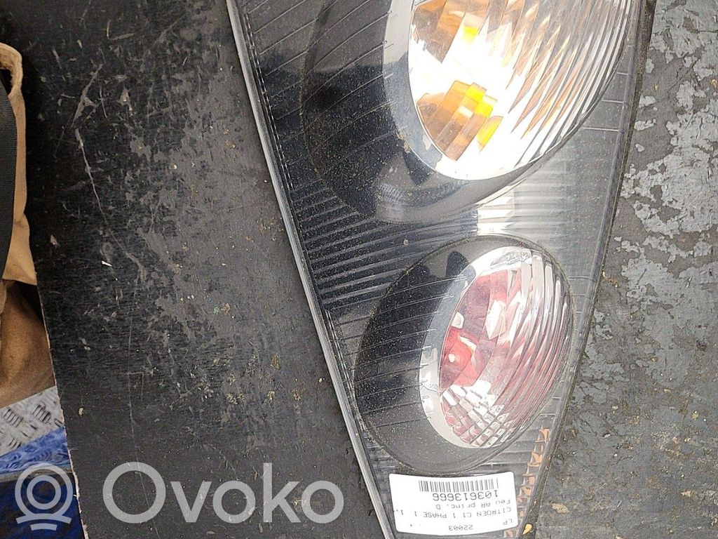 Citroen C1 Rear/tail lights 