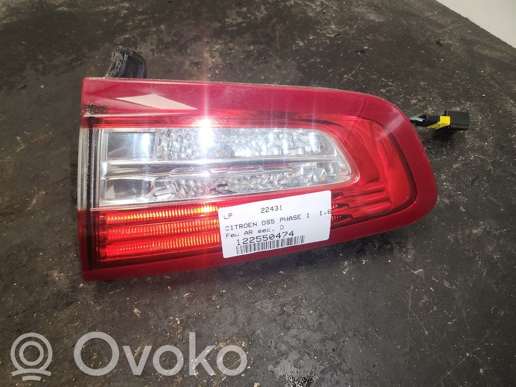 Citroen DS5 Tailgate rear/tail lights 