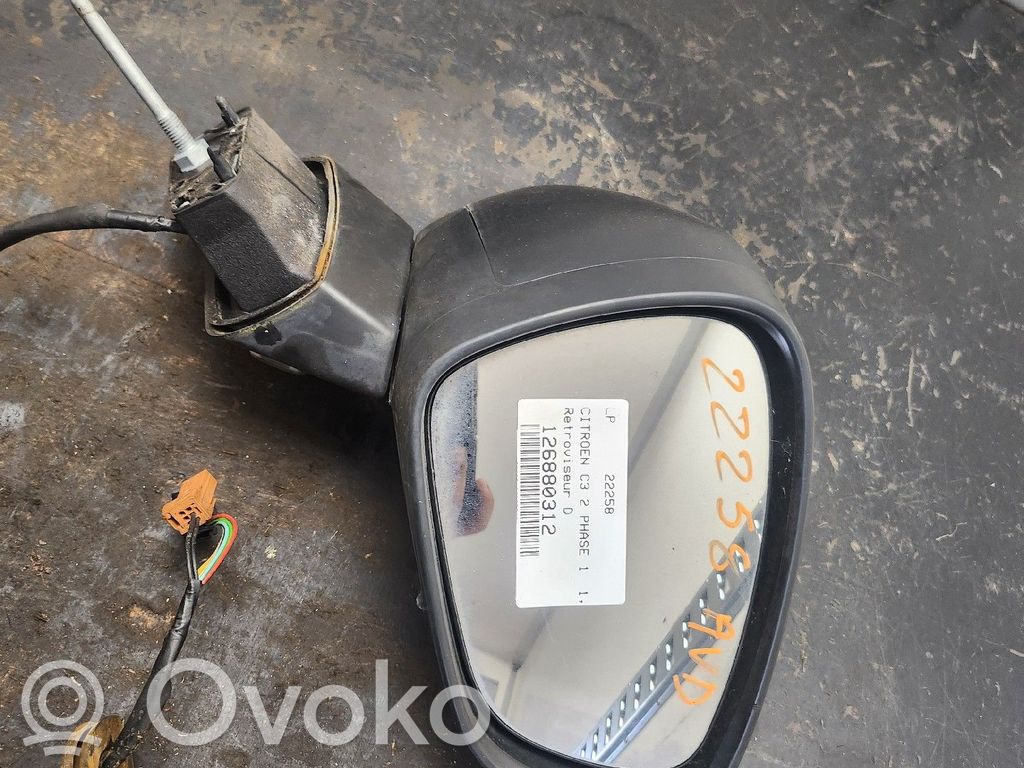 Citroen C3 Espejo lateral manual 
