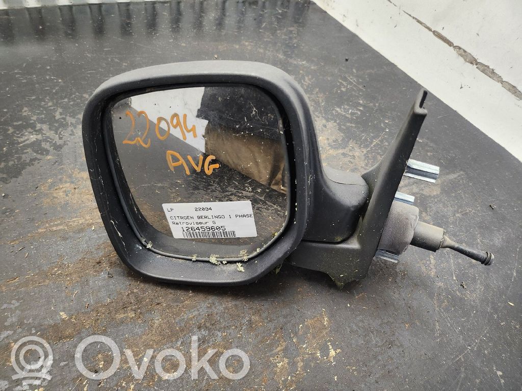 Manualne lusterko boczne drzwi przednich   00008153JK