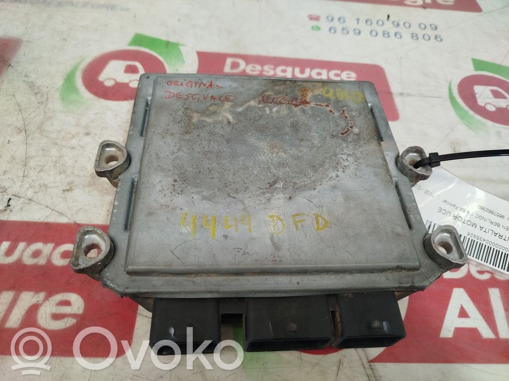 Unidad de control/módulo del motor   9657662380