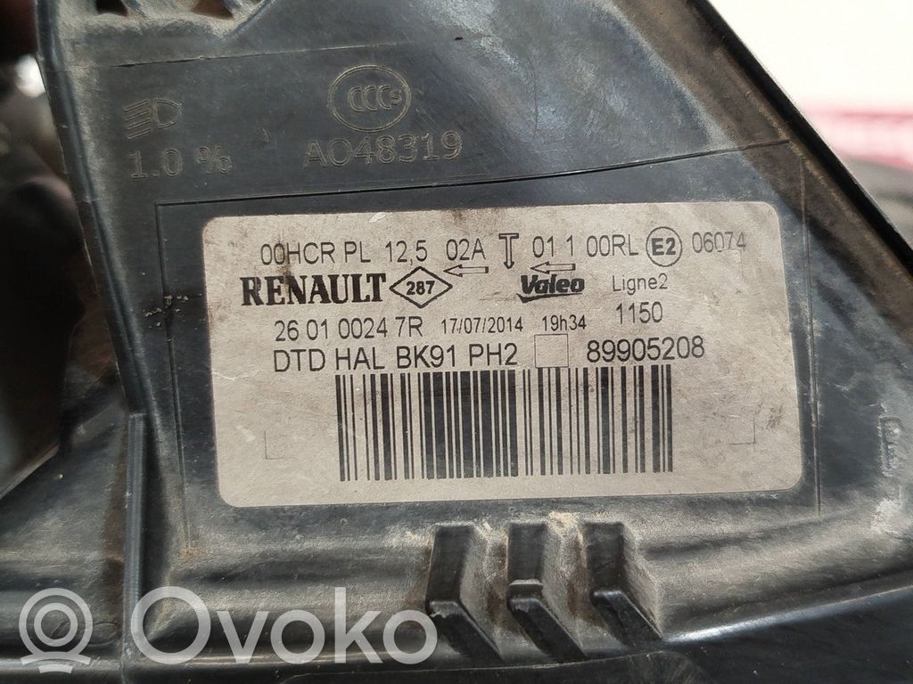 Renault Laguna III Lampa przednia 