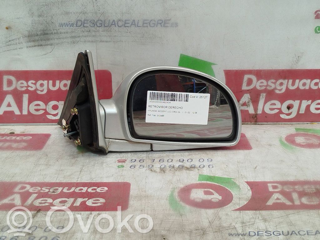 Hyundai Accent Elektryczne lusterko boczne drzwi przednich