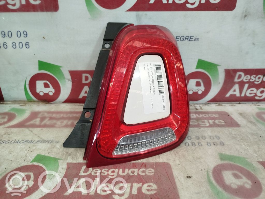 Fiat 500 Lampa tylna