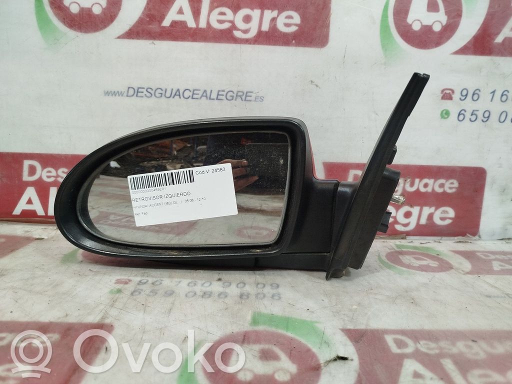 Hyundai Accent Specchietto retrovisore elettrico portiera anteriore 